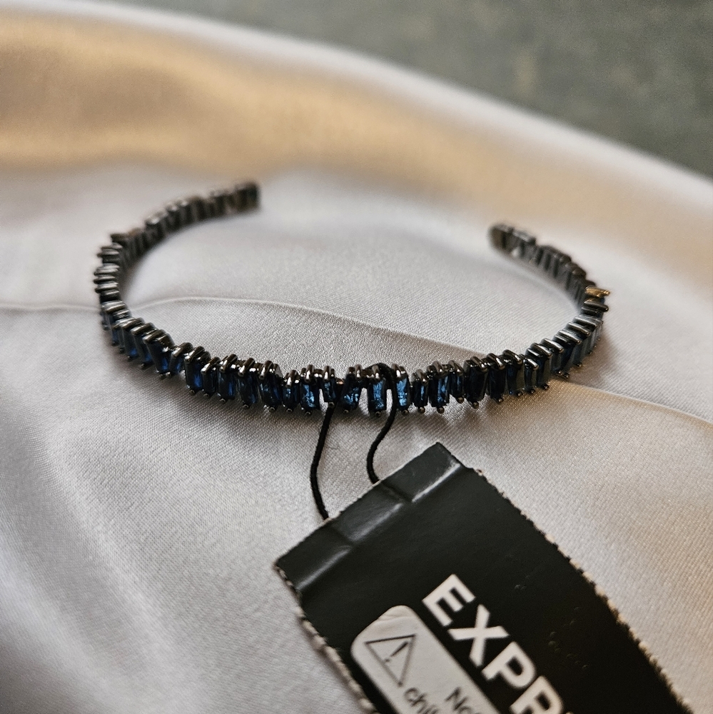 New Blue Cuff Bracelet
